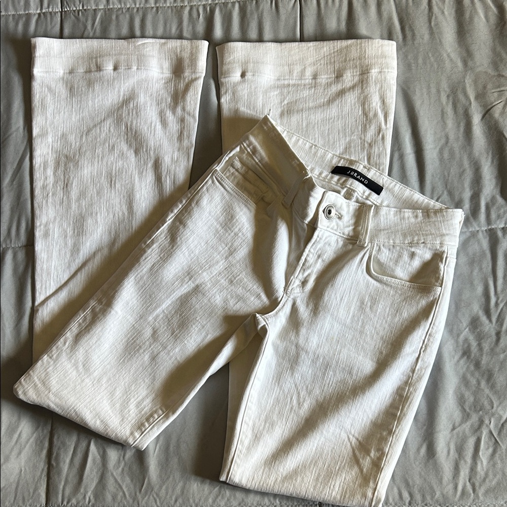 J BRAND love story blanc flare jeans🤍🤍